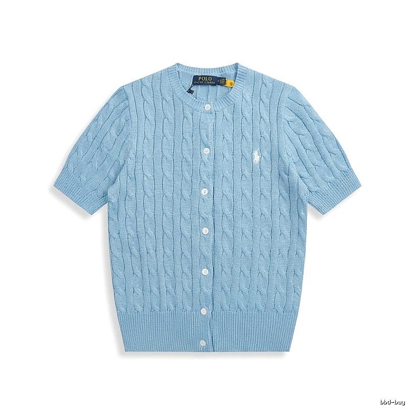 Ralph Lauren Polo Series Light Blue Knitted Cardigan