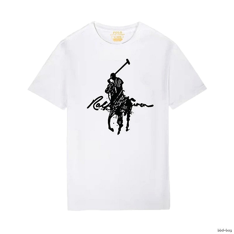 Ralph Lauren Polo-style white T-shirt