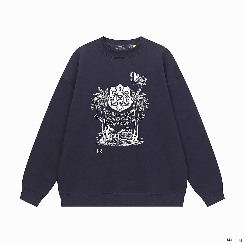 Ralph Lauren Printed Casual Style Sweatshirt