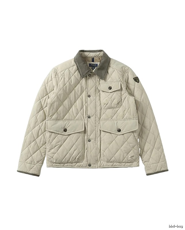 Ralph Lauren quilted retro-style cotton jacket