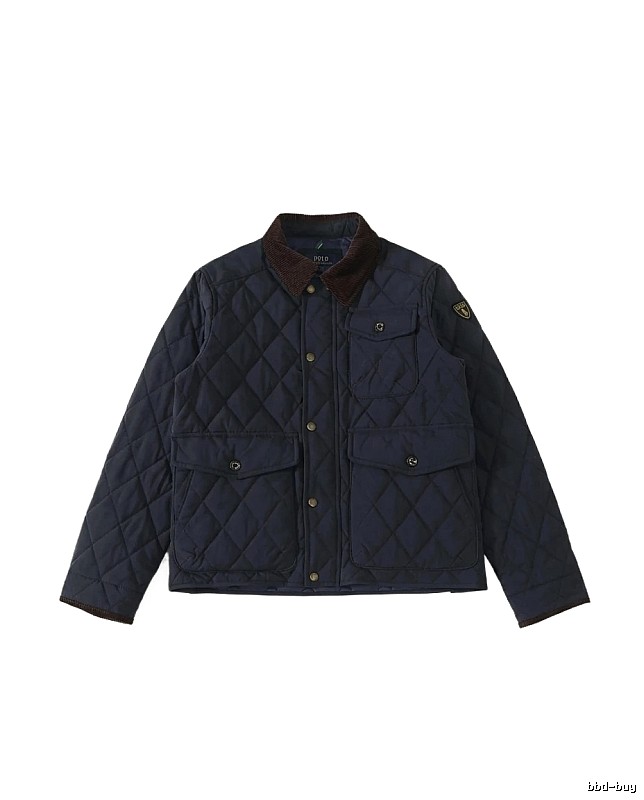 Ralph Lauren retro-style navy blue jacket