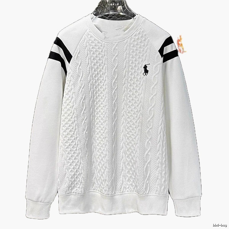 Ralph Lauren's classic white sweater
