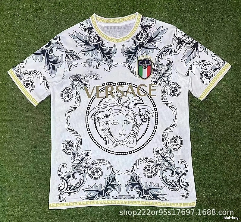 Real Madrid White Dragon Soccer Jersey Visual Accent