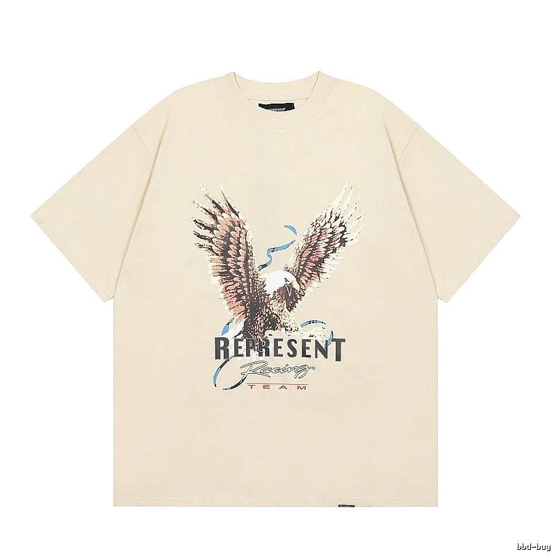 Represent Flying Eagle Vintage Beige T-Shirt