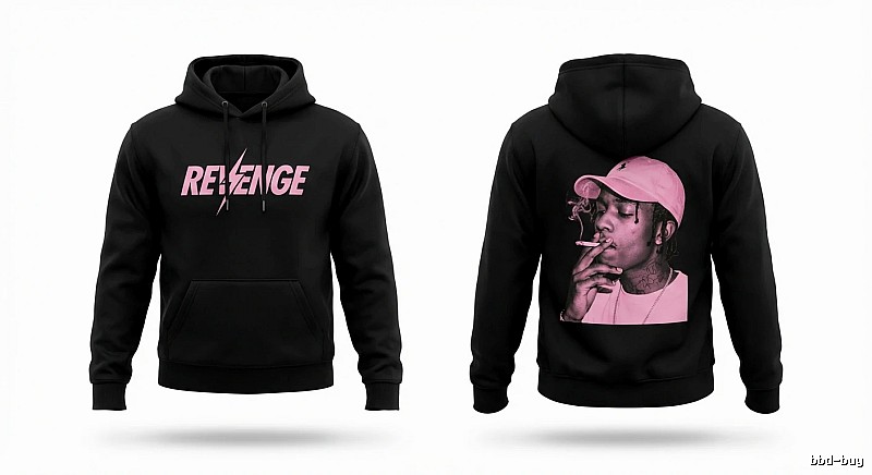 Revenge Dark Style Black Hoodie