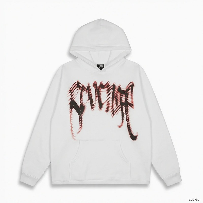 Revenge Gothic Style White Hoodie
