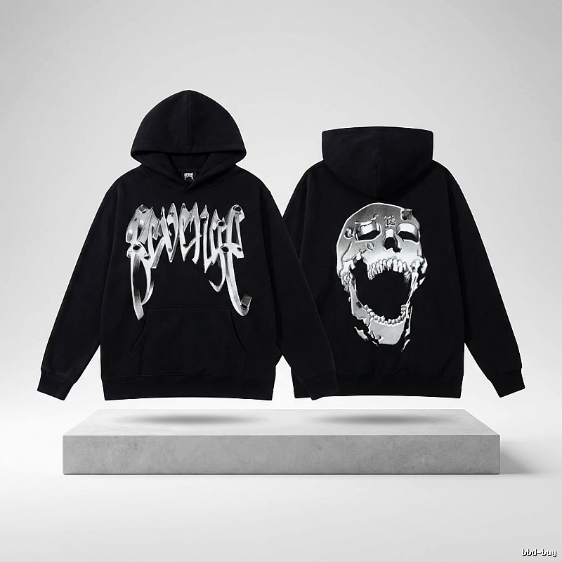 Revenge Skull Dark Style Hoodie
