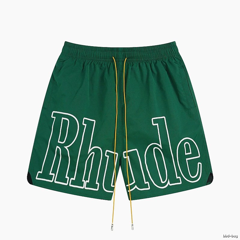 RHUDE letter trendy brand style shorts