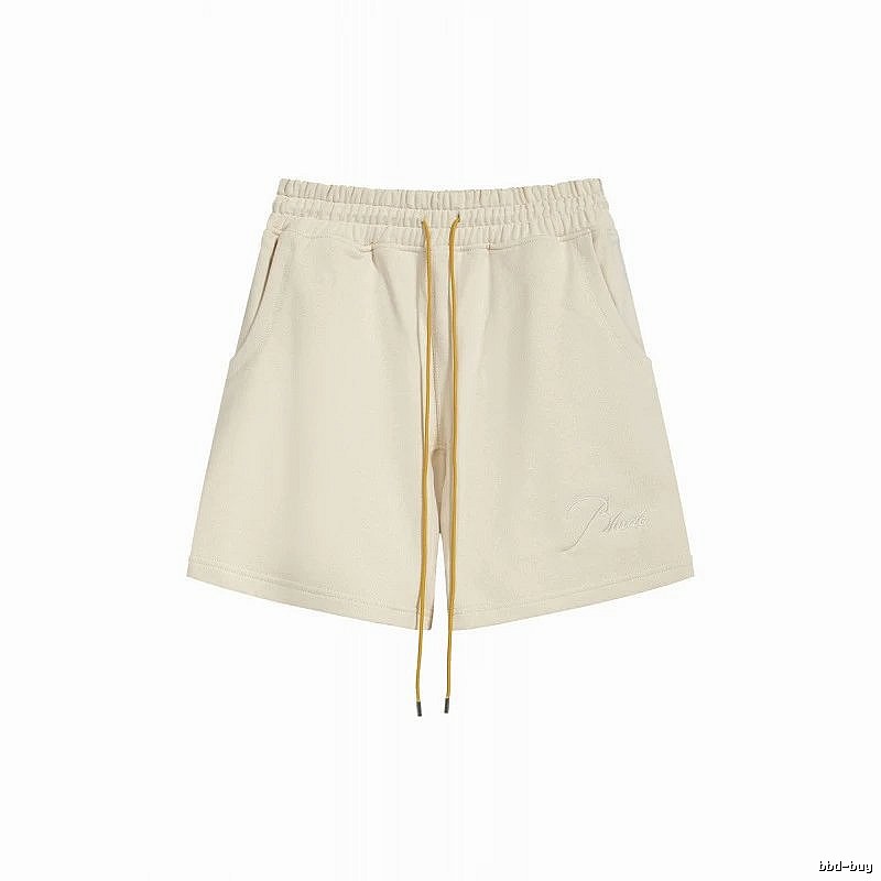 RHUDE's simple and casual style off-white shorts