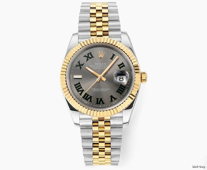 Rolex Outdoor Edit Two-Tone Datejust Watch in Silver And Gold
