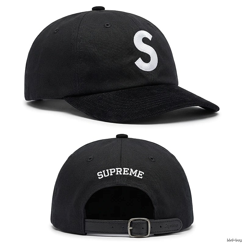 Simple Style Black Hat with Supreme Letters