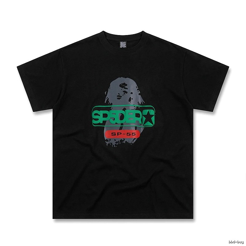 Sp5der Dark Cool Trend Short Sleeve