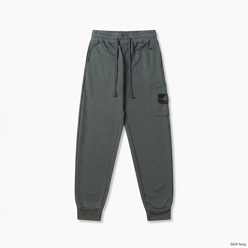 Stone Island workwear style dark grey sweatpants