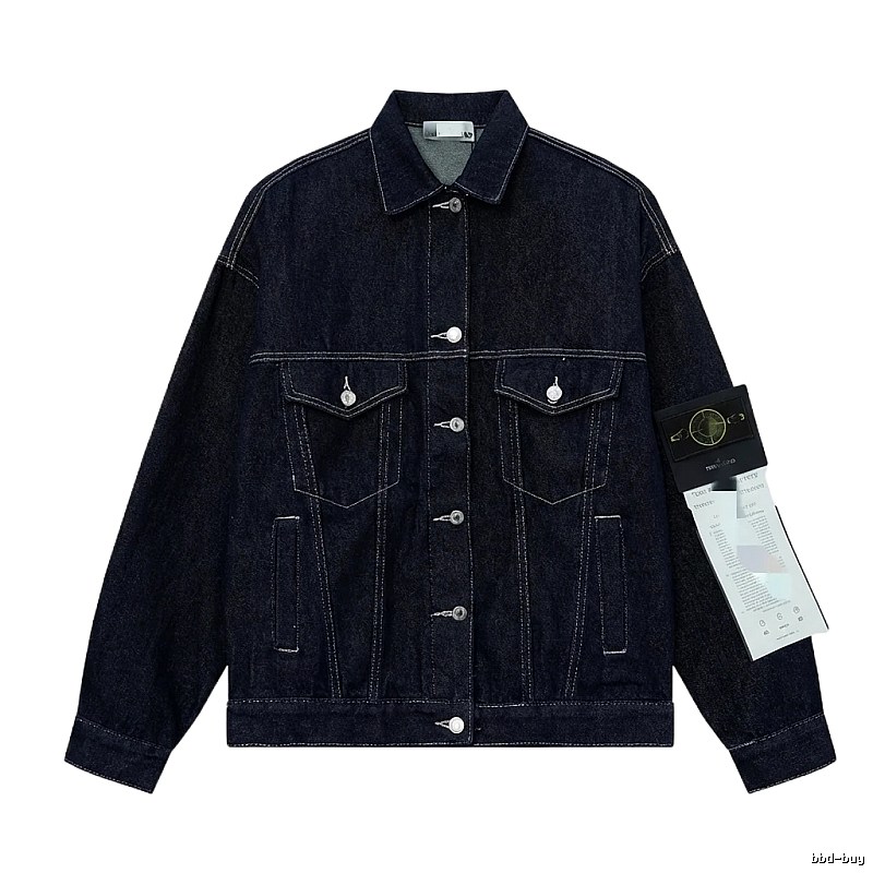 Stone Island Workwear Style Denim Jacket