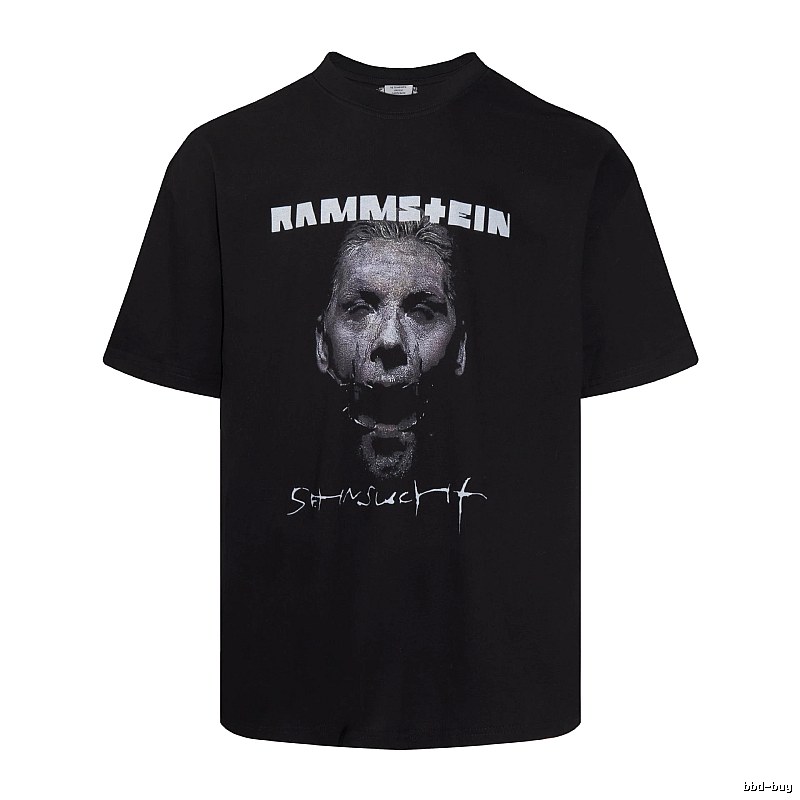 Streetwear Statement graphic T-shirt Black Colorful Lucky with Logo Accent