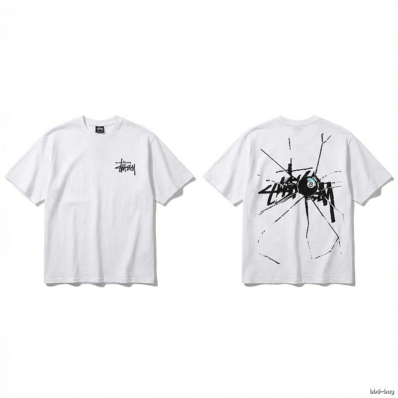 Stussy 8 Ball Style White T-shirt