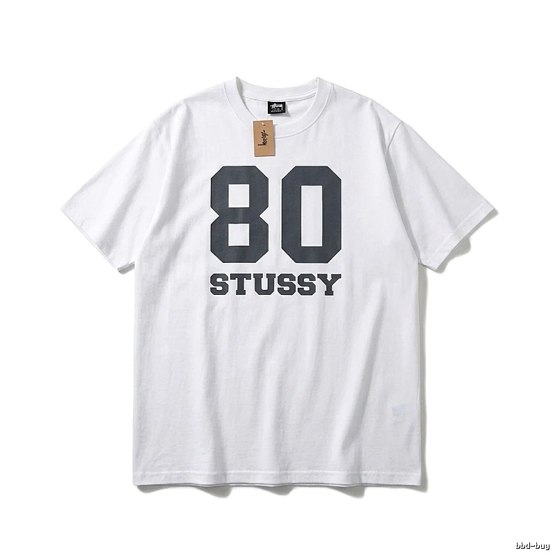 Stussy 80 Series Simple White T-shirt