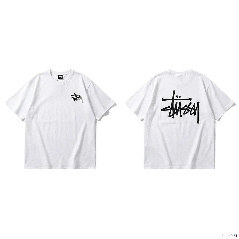 Stussy basic simple white T-shirt