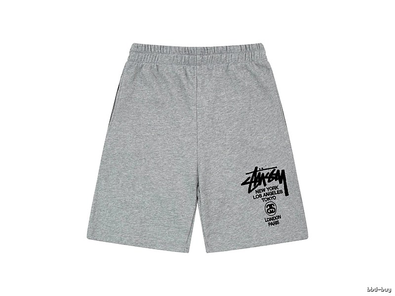Stussy classic casual gray shorts