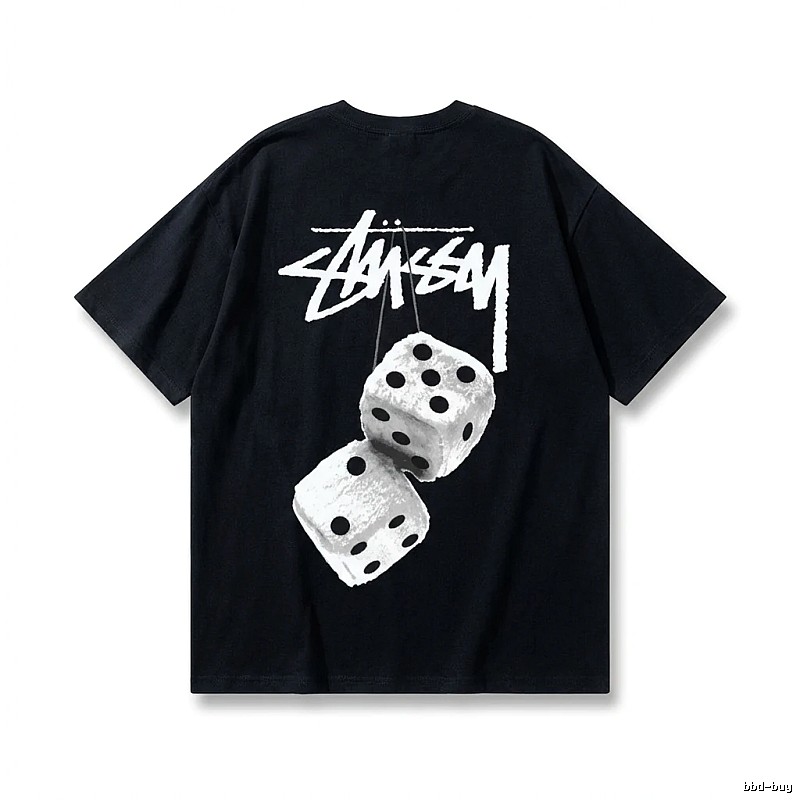 Stussy Dice Style Black T-shirt