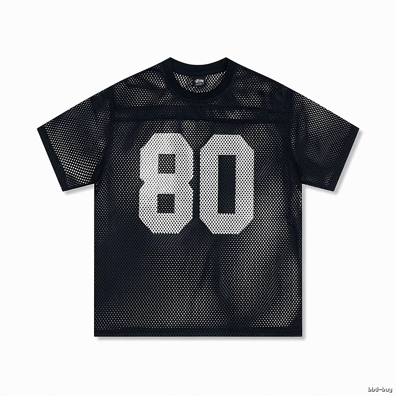 Stussy Digital 80 Sporty Style Black T-shirt