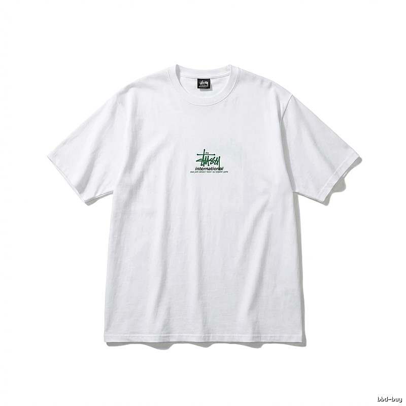 Stussy International Series Simple White T-shirt
