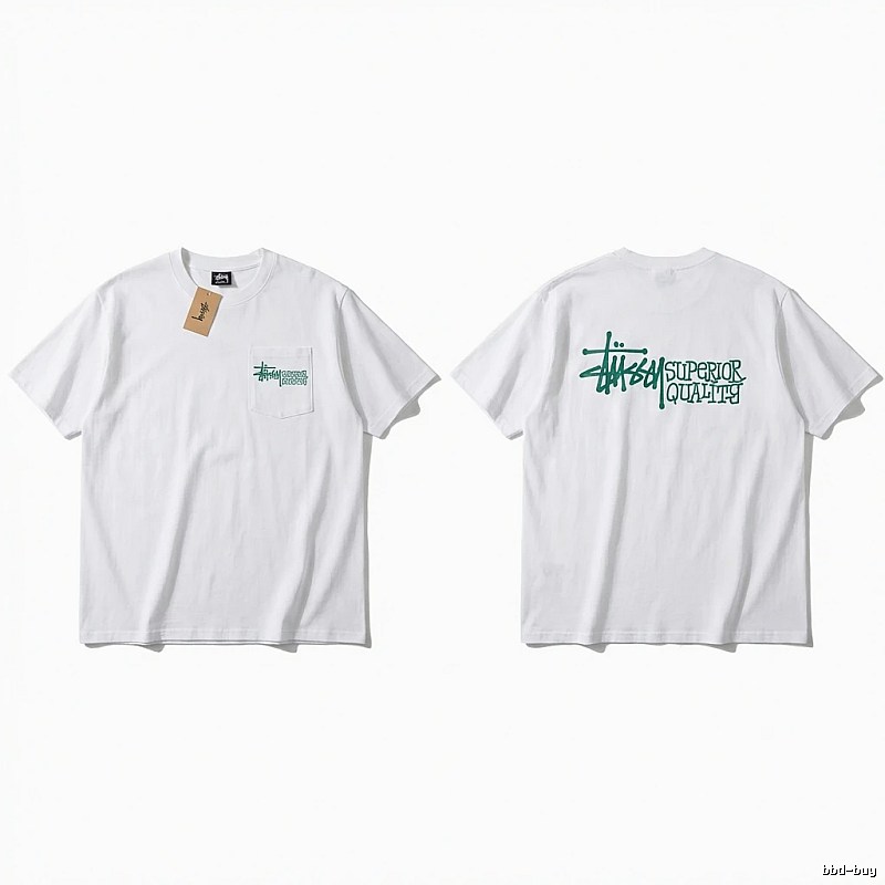 Stussy simple white T-shirt