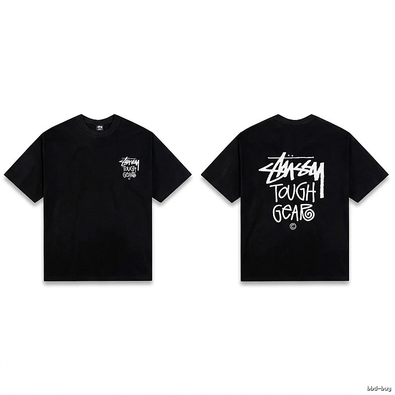Stussy trendy and cool style black T-shirt