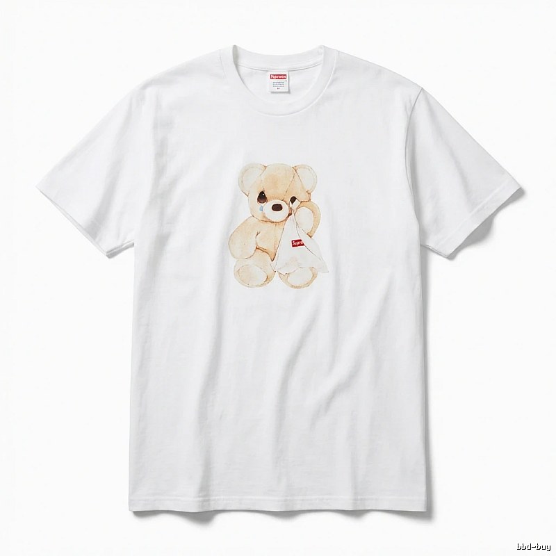 Supreme Bear Trend Brand White T-shirt