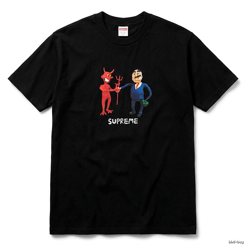 Supreme Demonic Print Black T-shirt