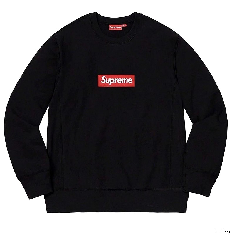 Supreme Easy Match Logo hoodie Gray Red Oversized for Everyday Use