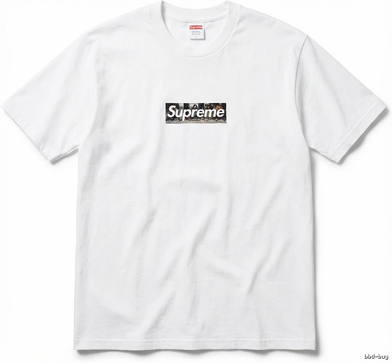 Supreme Retro Style White T-shirt