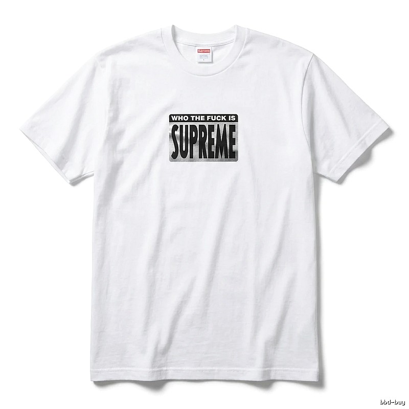 Supreme trendy and cool style white T-shirt