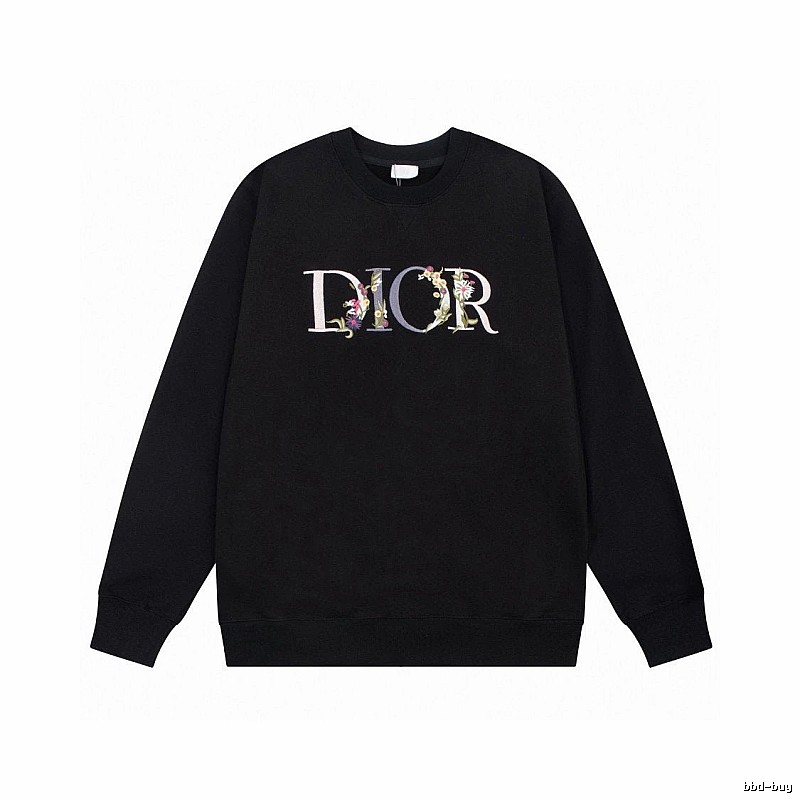 Sweatshirt by Dior with Black Sweatshirt with Dior Floral