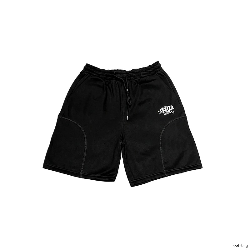 SynaWorld trendy and cool style black shorts