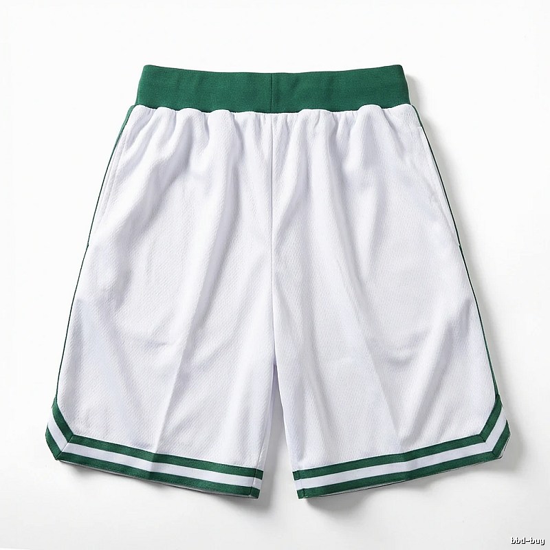Tatum sporty white-green shorts