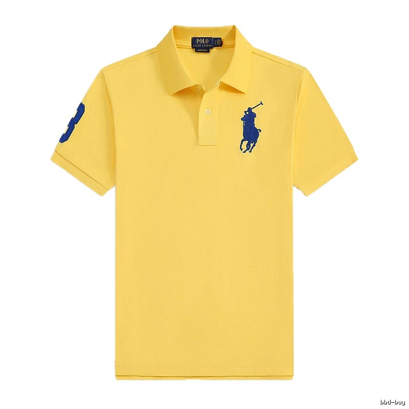 The classic yellow shirt of Ralph Lauren Polo.