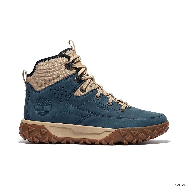 Timberland Outdoor Style Blue-Brown Boots