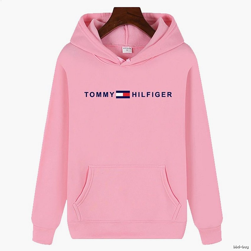 Tommy Hilfiger Monogram Logo hoodie White Tommy Hilfiger for Layered Styling