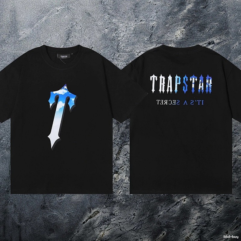 Trapstar Logo Detail Keys graphic T-shirt Black White Key with Functional Detail