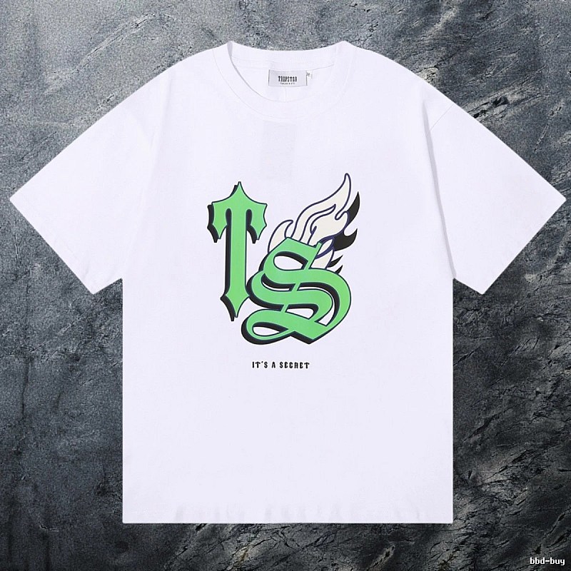 Trapstar Relaxed Keys graphic T-shirt Black White Key with Designer-Inspired Detail