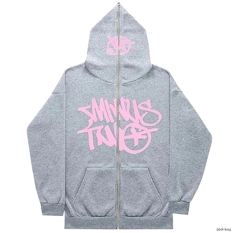 Trapstar Resort Graphic zip hoodie Black Zip Pink with Premium Look