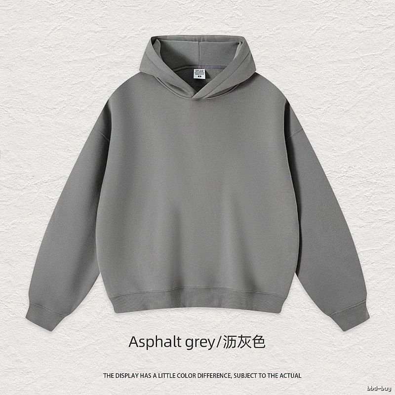 Travel Blank pullover hoodie Black Minimal A with Modern Look