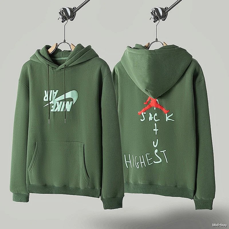 Travis Scott Classic Graphic hoodie Green Printed Graphics for Daily Styling