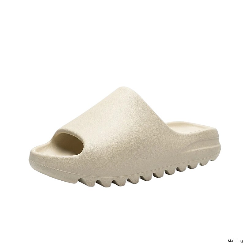 Yeezy matte bone white slippers
